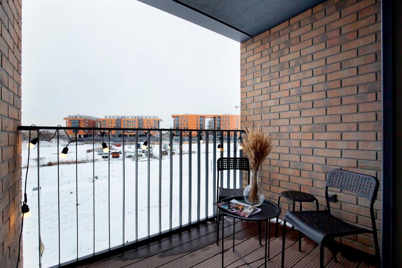 Elite Apartments Chlebova Premium Gdansk Luaran gambar