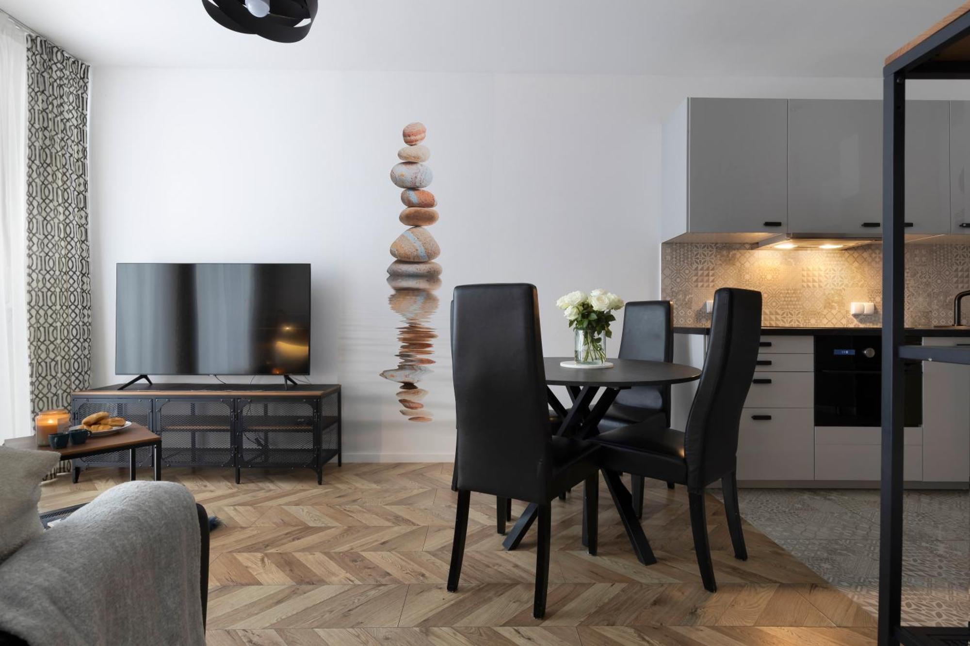 Elite Apartments Chlebova Premium Gdansk Luaran gambar