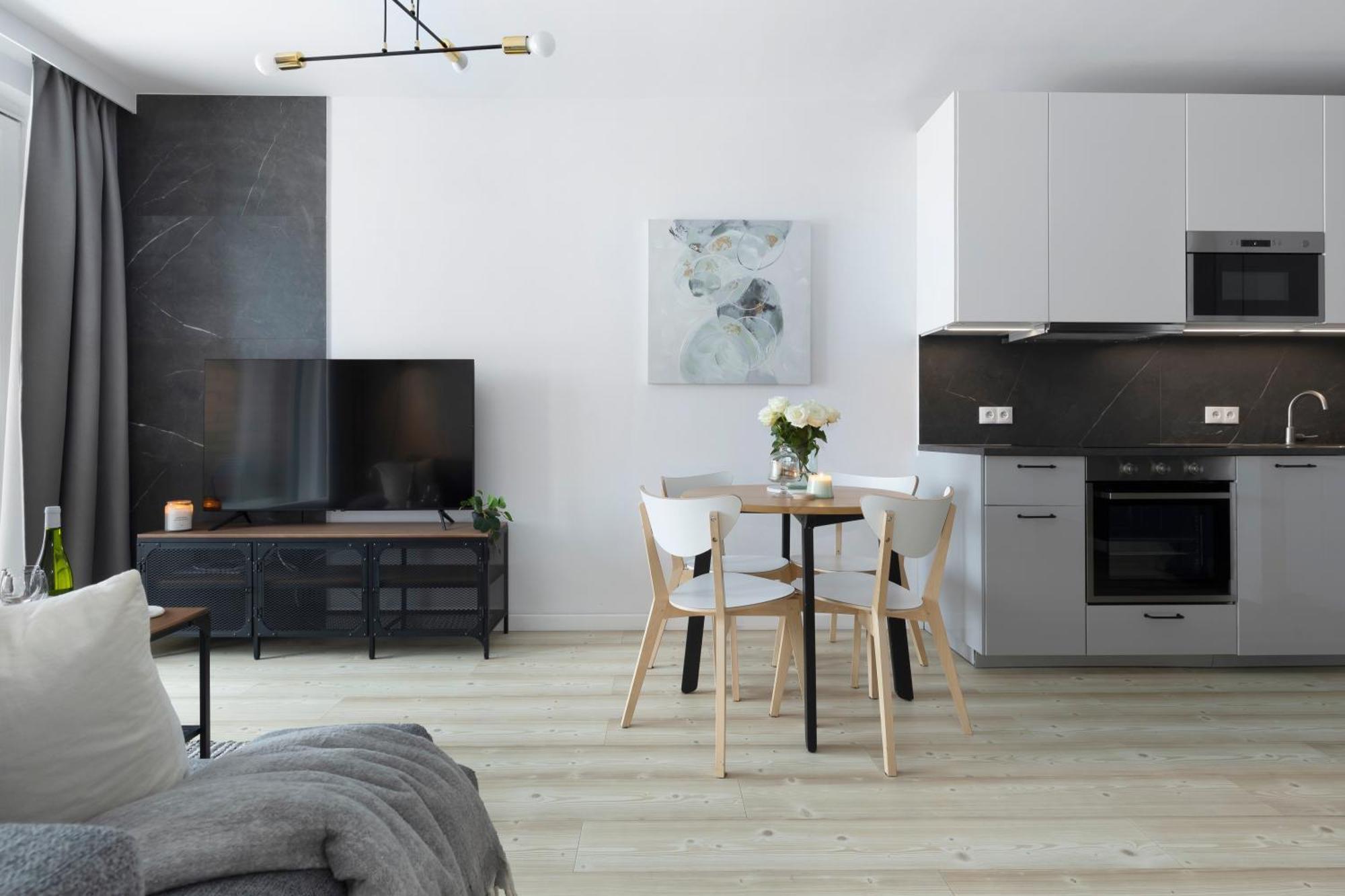 Elite Apartments Chlebova Premium Gdansk Luaran gambar