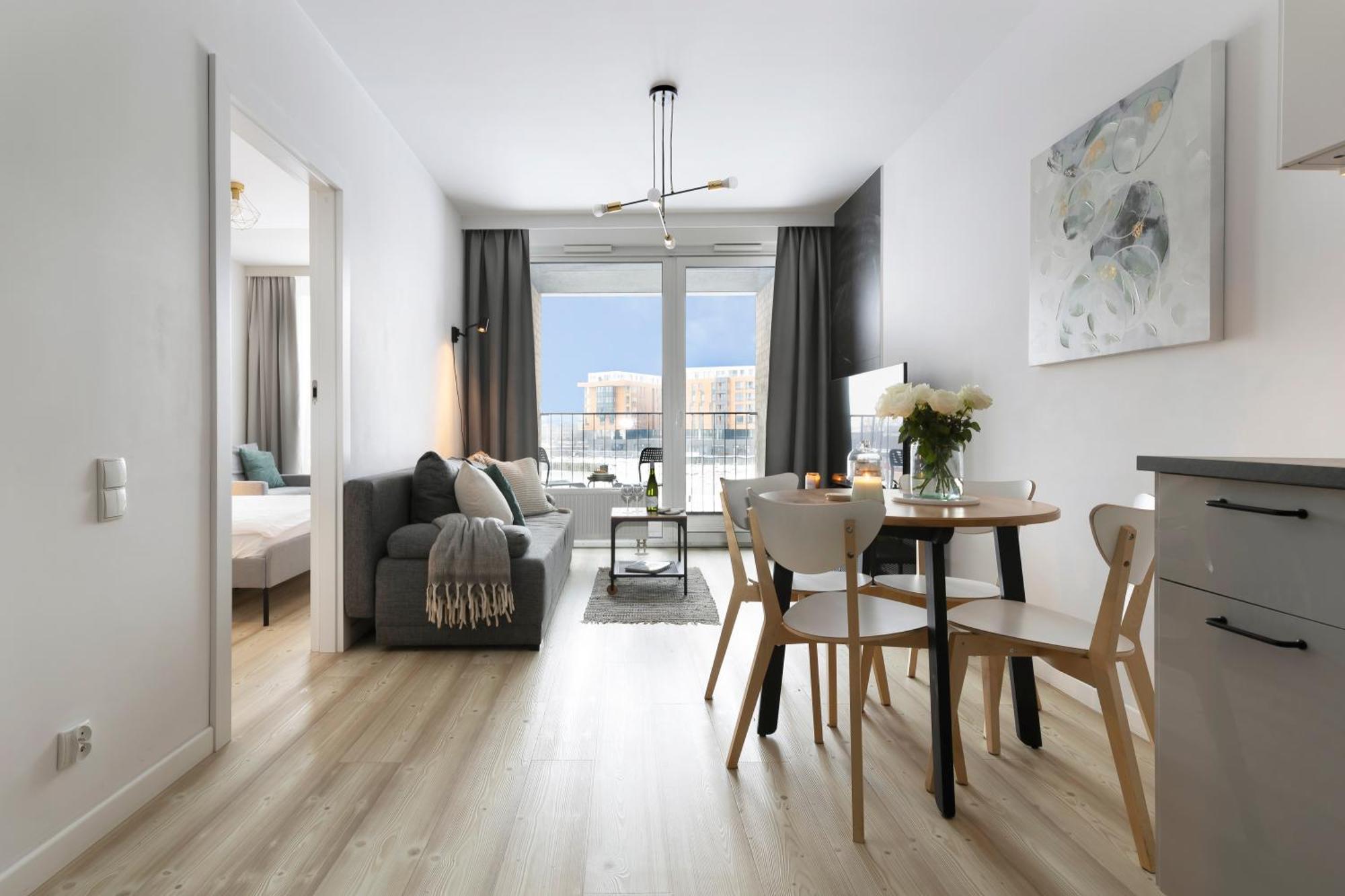 Elite Apartments Chlebova Premium Gdansk Luaran gambar