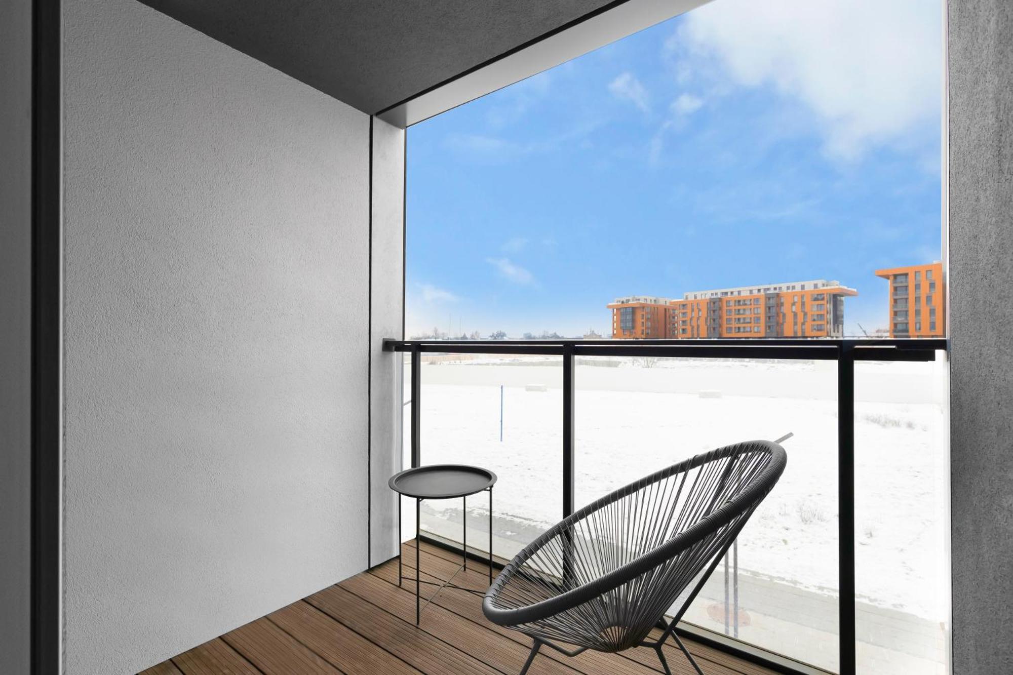 Elite Apartments Chlebova Premium Gdansk Luaran gambar