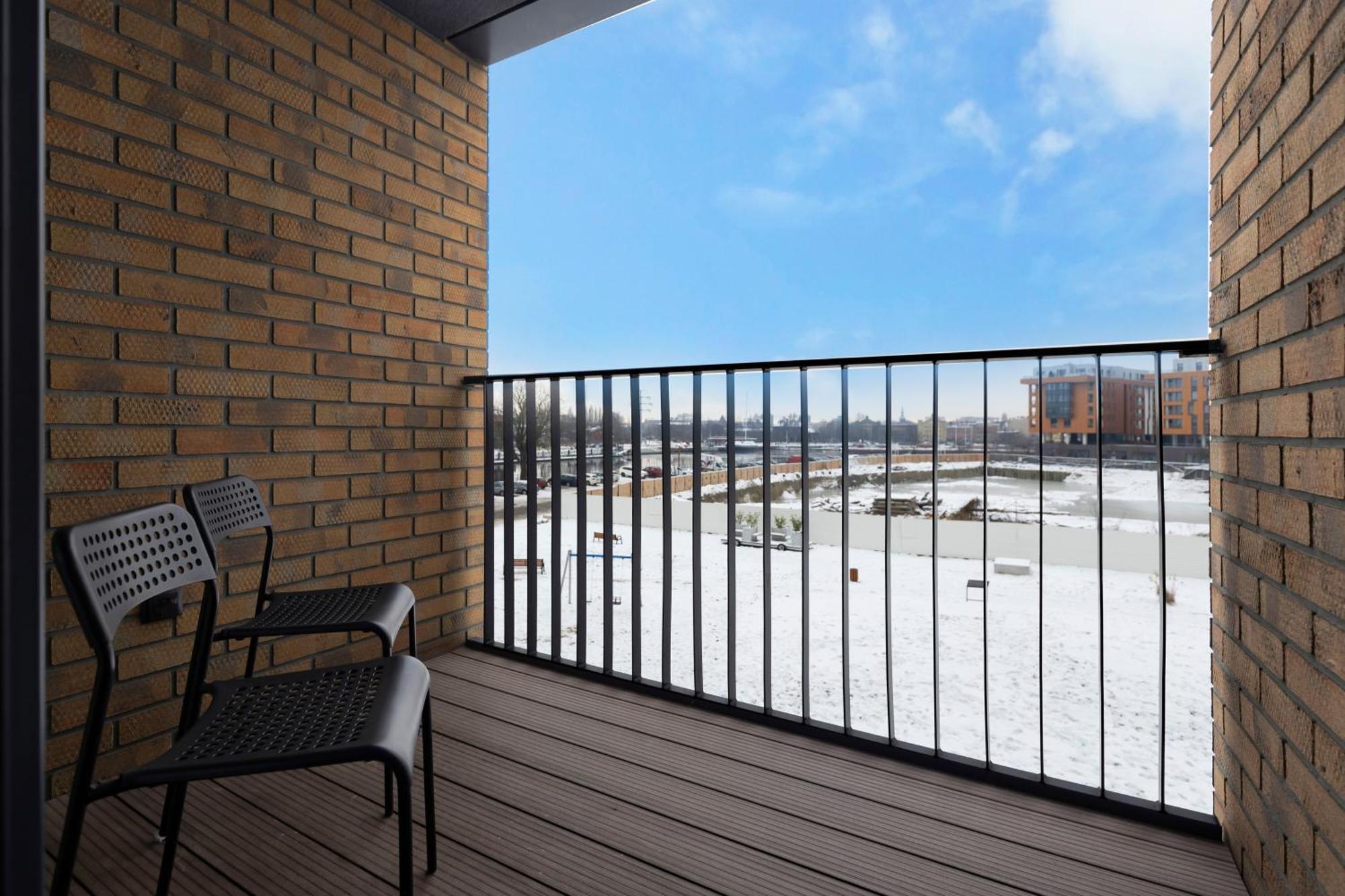 Elite Apartments Chlebova Premium Gdansk Luaran gambar