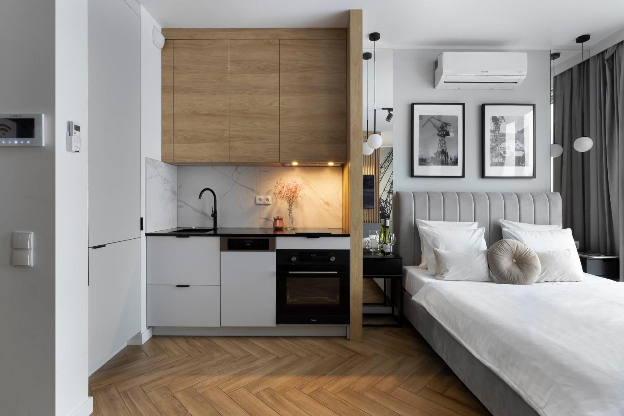 Elite Apartments Chlebova Premium Gdansk Luaran gambar