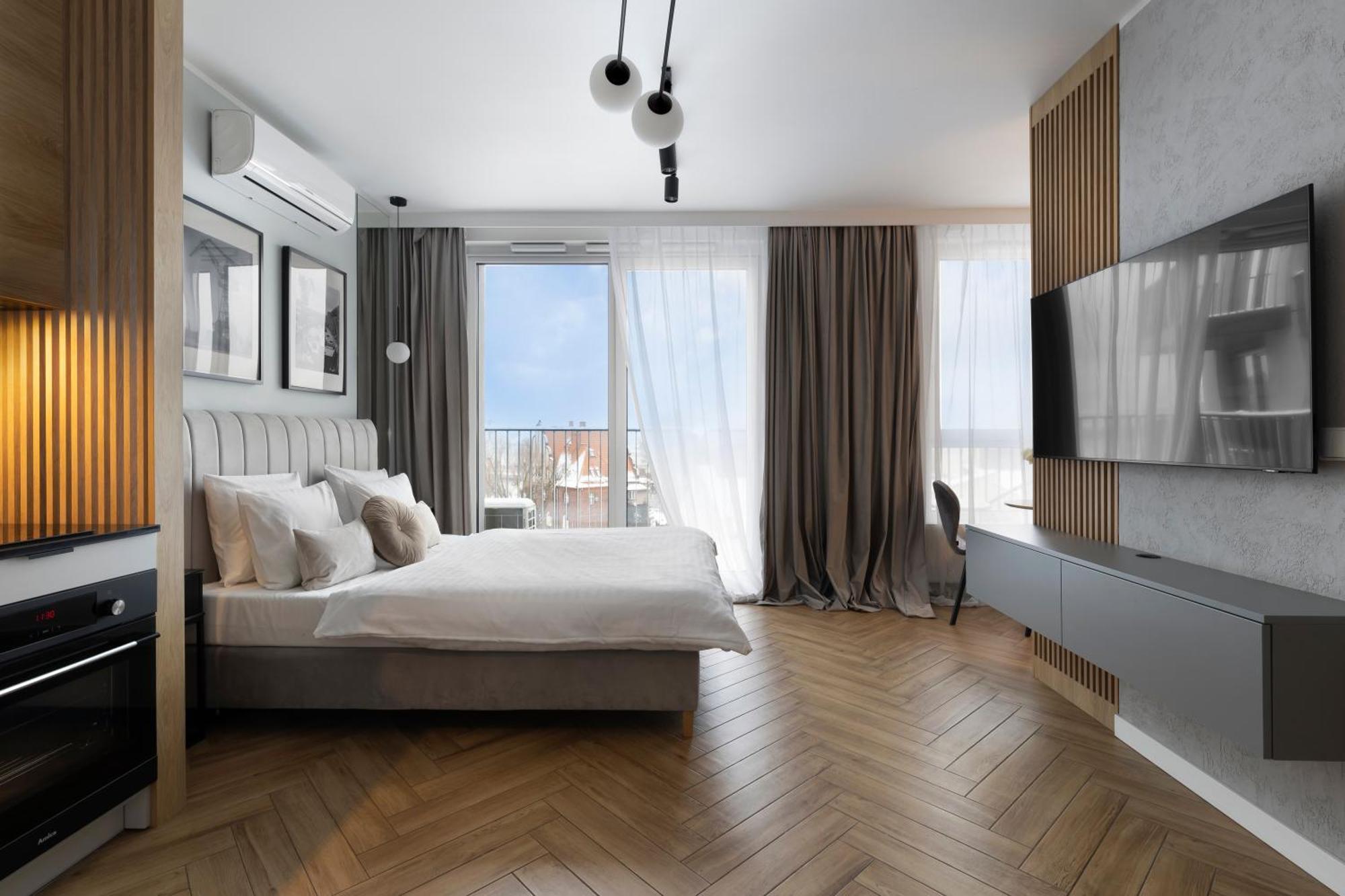 Elite Apartments Chlebova Premium Gdansk Luaran gambar